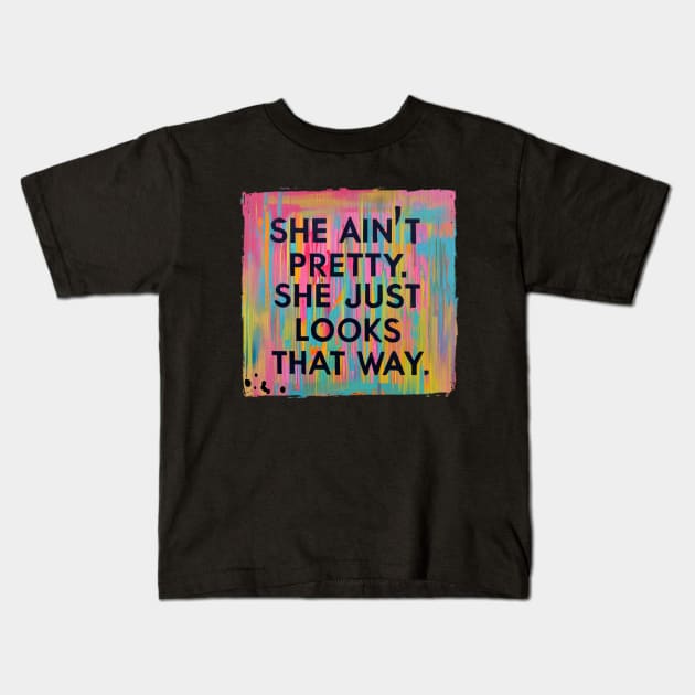 She Ain't Pretty - The Northern Pikes Kids T-Shirt by INLE Designs